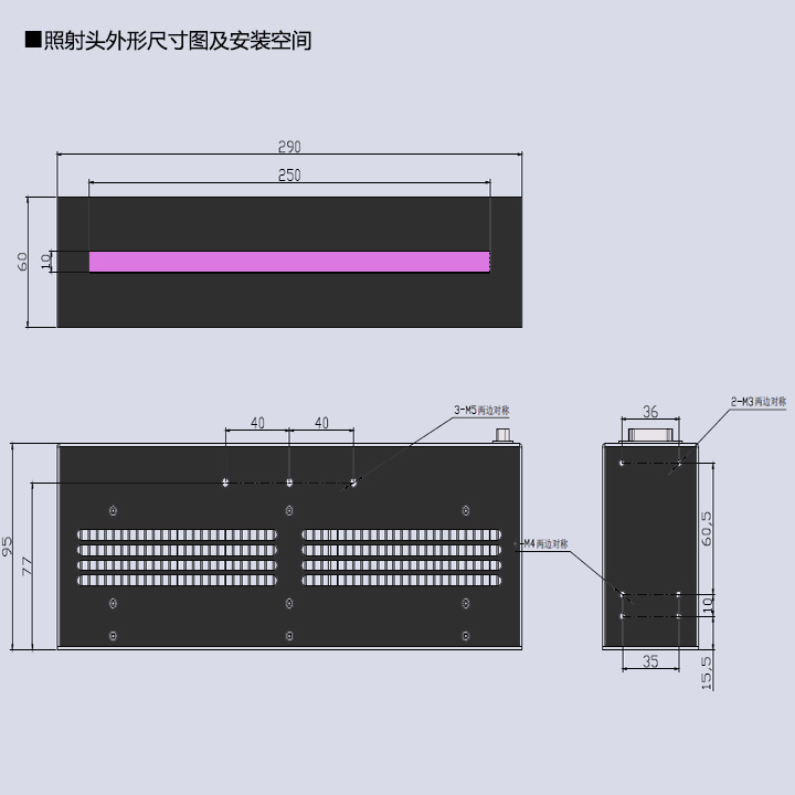 UVLED线光源