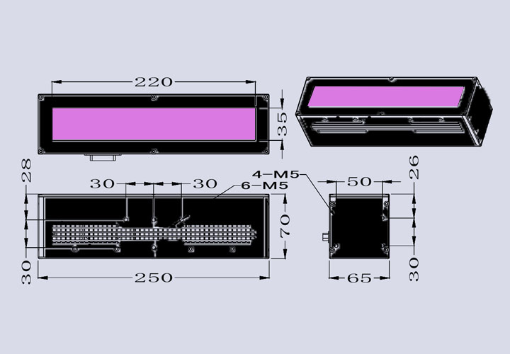 UVLED面光源固化机-220×35(图3)