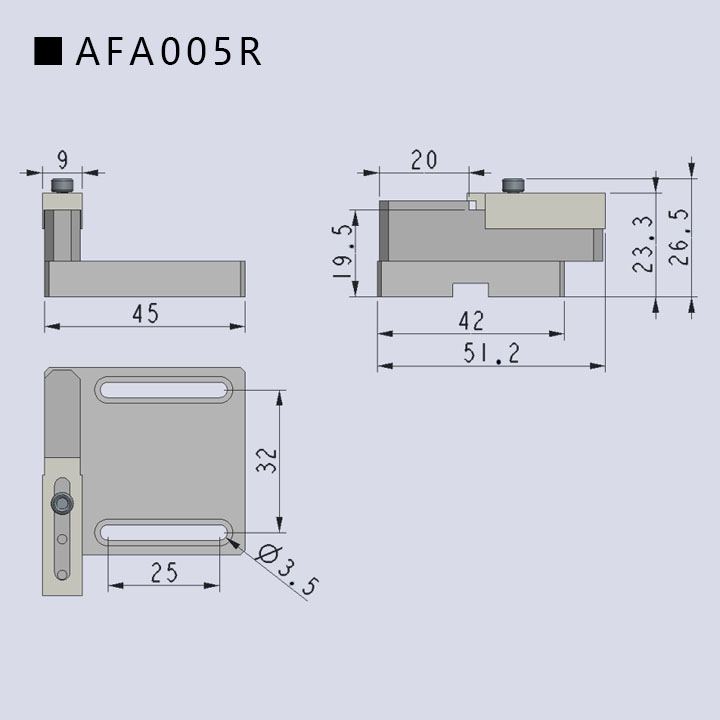 光纤阵列夹具AFA005(图3)